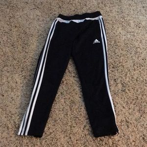 Adidas youth size 10 zip up pants